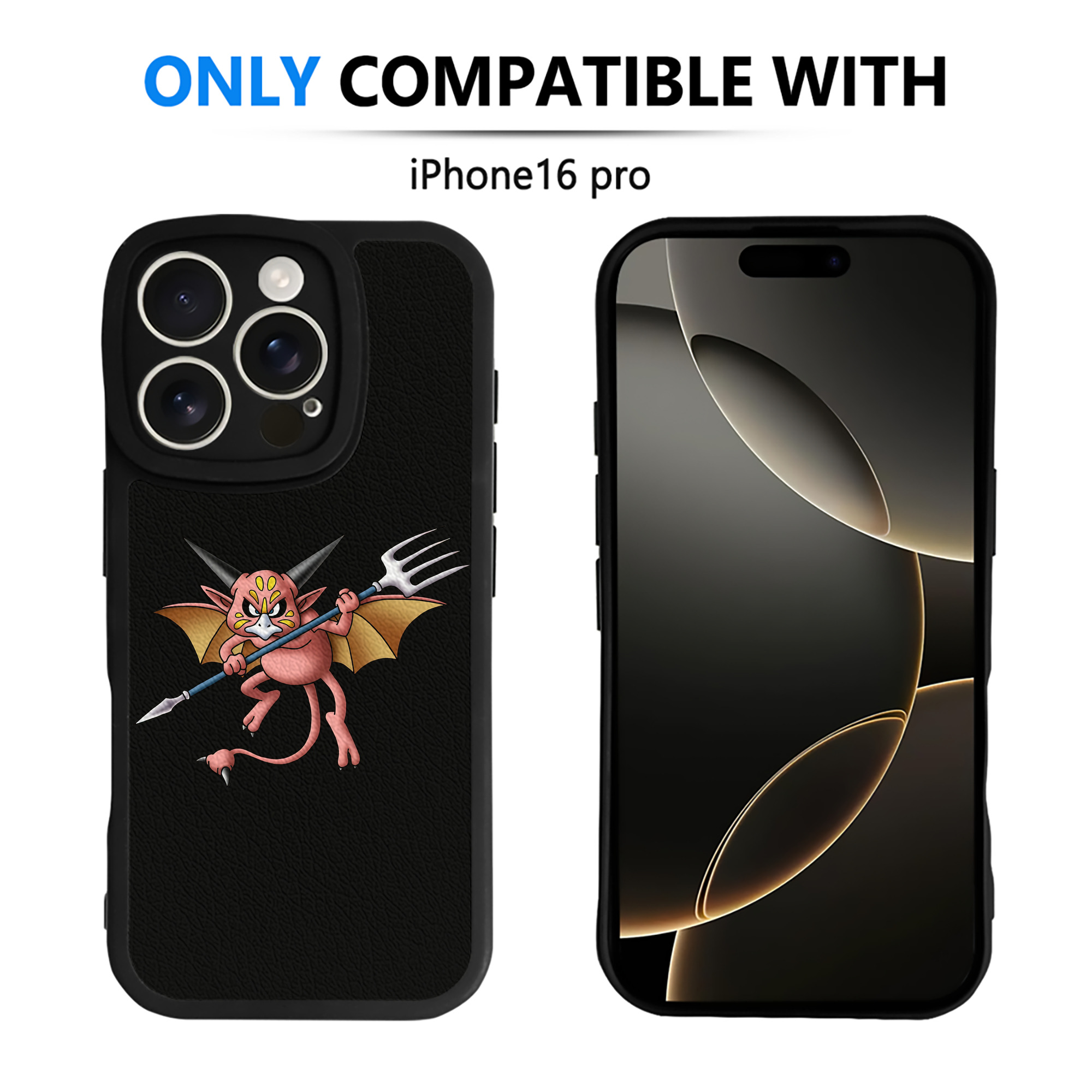 （画像用） ドラゴンクエスト Doragon Kuesuto Dragon Quest 【iPhone 16シリーズ対応】シリコンスマホケース（レザー調） 材質：シリコン